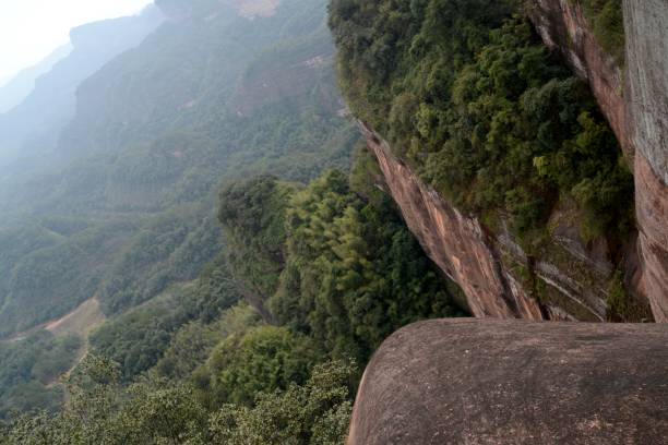 istock Danxia Mountain karst scenery landscape, Guangdong province,  China 1129788071