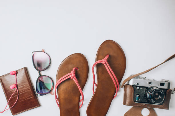 istock travel or vacation concept. Summer background. 1129793594