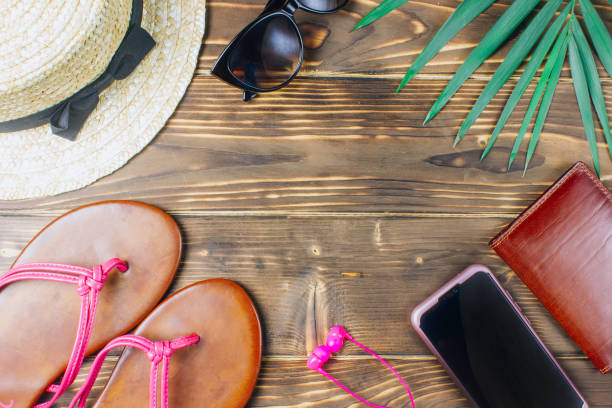 istock travel or vacation concept. Summer background. 1129793606