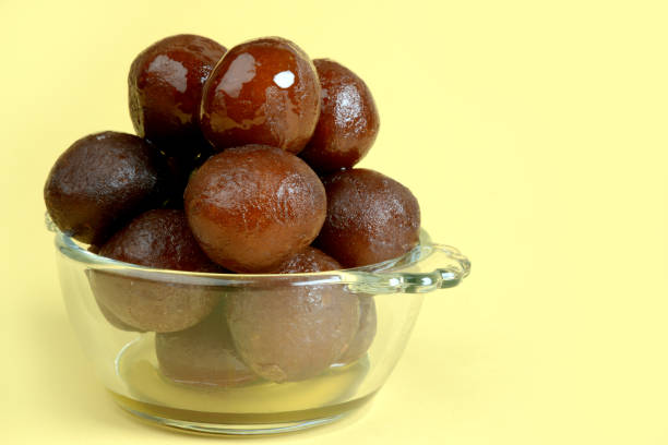 istock Indian sweet Gulab jamun or Gulab jam 1129794603