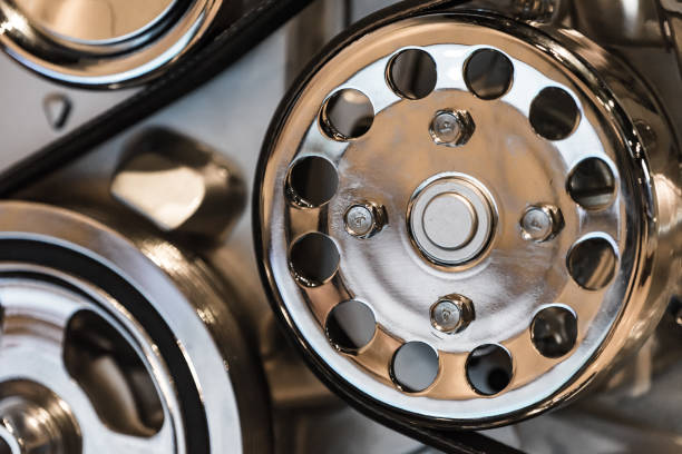 istock spare parts of engine in industry 1129802276