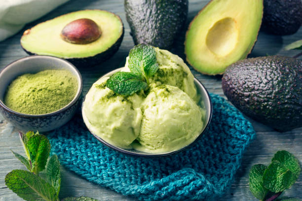 istock Vegan Avacado Ice Cream 1129803733
