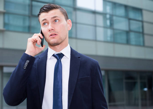 istock Employee is talking phone 1129806729