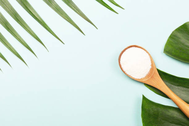 istock Spoon of powder collagen 1129812414