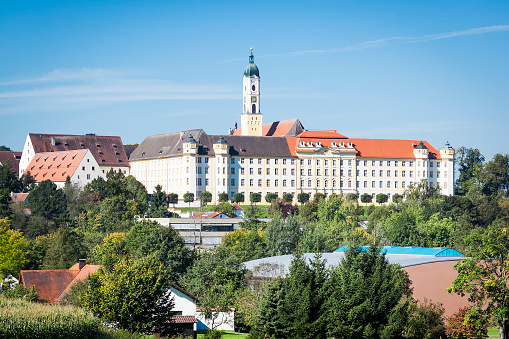 An image of the beautiful monastery in Ochsenhausen Bavaria Germany
