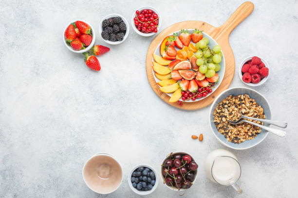 istock Raw vegan paleo granola 1129817933