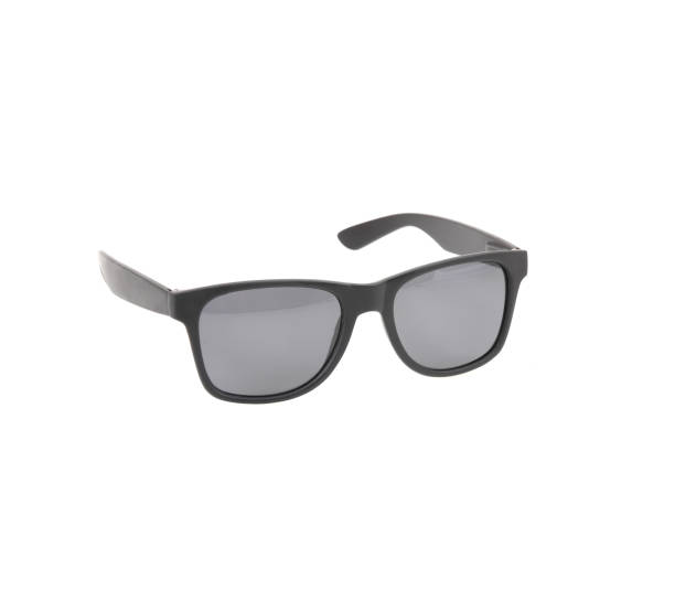 istock Fashionable black sunglasses on a white background. 1129844288