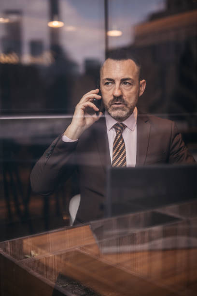 istock Handsome senior businessman 1129844467