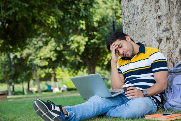 istock College student outdoor - Stock image 1129856553