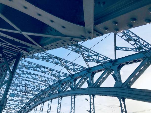 istock Brigde over frozen water 1129859288