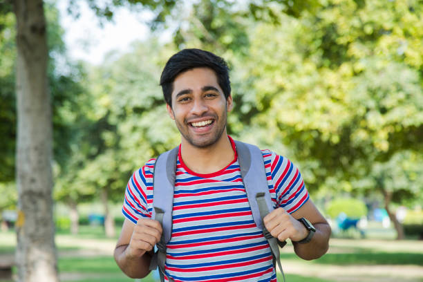istock College student outdoor - Stock image 1129860956
