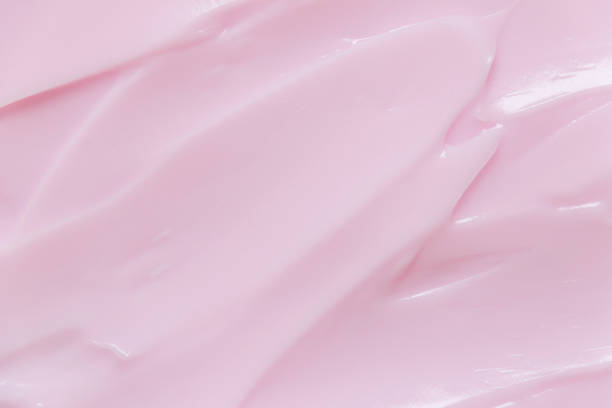 istock Cream, pink and white background 1129866217
