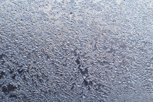 snow pattern on the glass from frostsnow pattern on the glass from frost