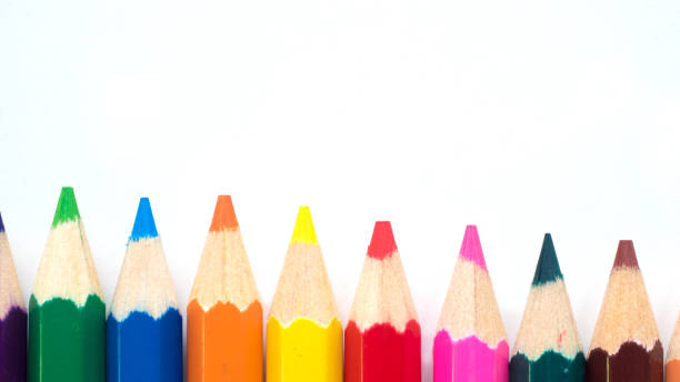 istock Color pencil isolated close up 1129879702