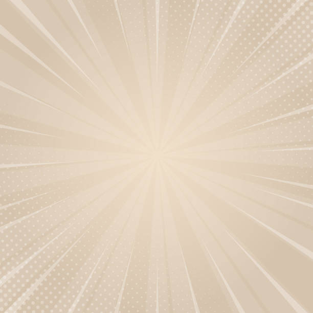 красивый бежевый фон sunburst - beige background stock illustrations