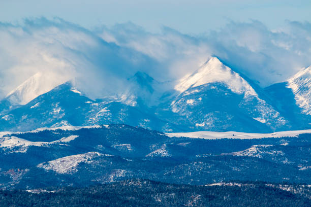 istock Fresh Snow on the Sangre de Cristo 1129889940