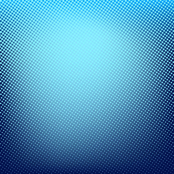 Blue abstract halftone background. Creative vector illustration Blue abstract halftone background. Creative vector illustration rasterized stock illustrations