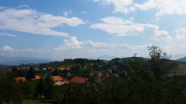 istock Beautiful views of the village 1129907730