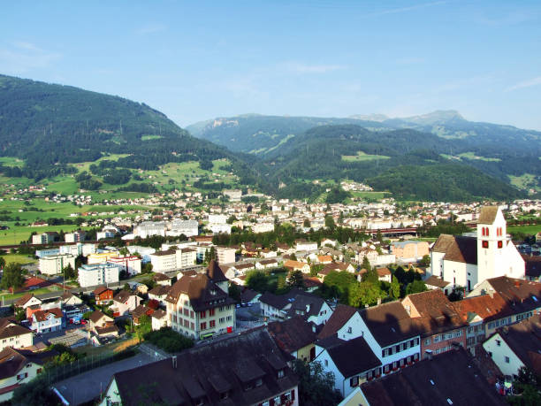 istock Sargans settlement or Sargans municipality 1129909815