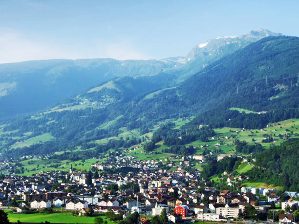 istock Sargans settlement or Sargans municipality 1129909824
