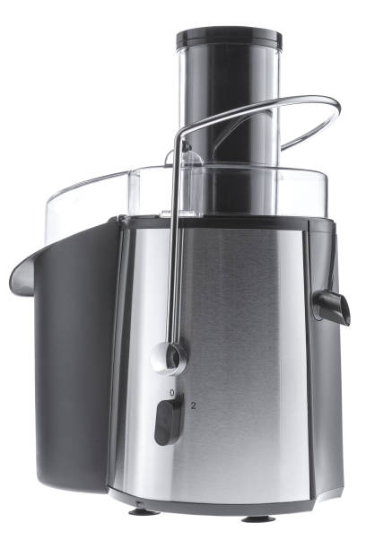 istock Electric juice extractor isolated on the white background, cut out 1129918443
