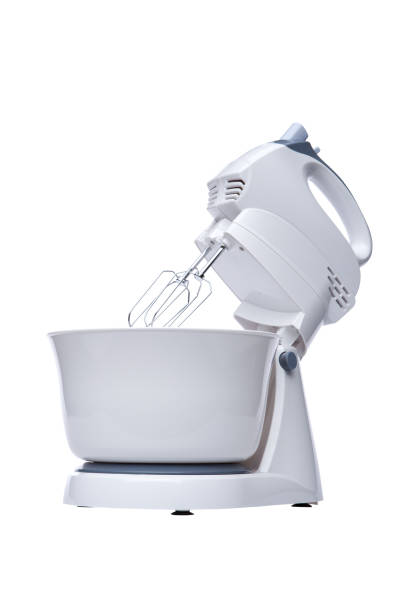 istock White food mixer cut out on white background 1129918444