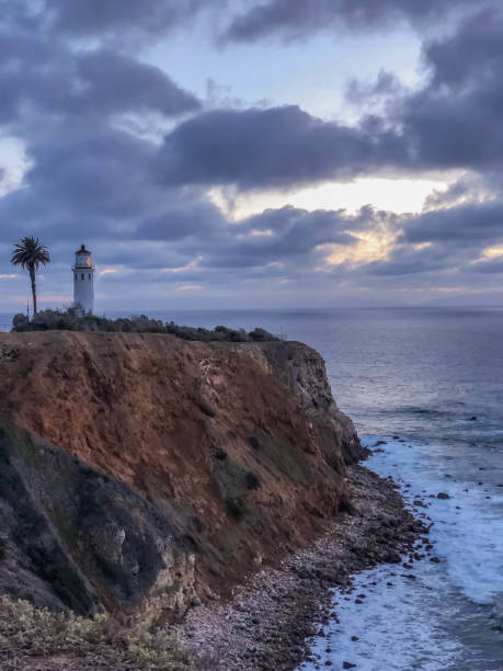 istock Waves crash along the shoreline in Rancho Palos Verdes, CA in winter 1129931444
