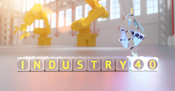 istock cyborg robot hand shows industry 4.0 sign - ai concept - 3d rendering 1129955814