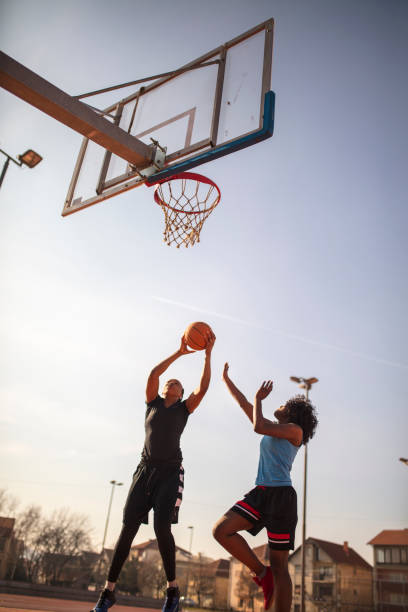 istock Street basketball 1129957743