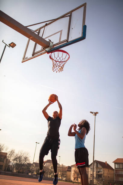 istock Street basketball 1129957875