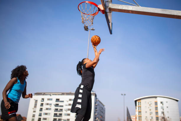 istock Street basketball 1129958144