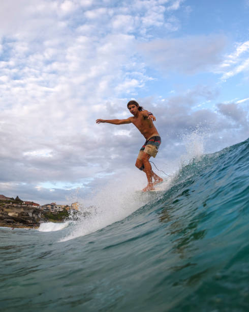 istock Young surfer at Tamarama Beach 1130000625