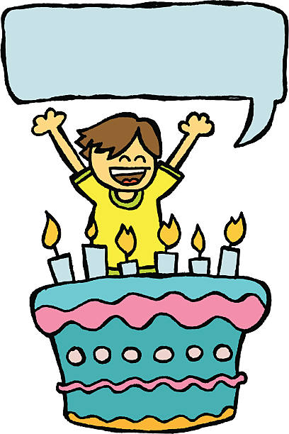 Birthday Boy vector art illustration