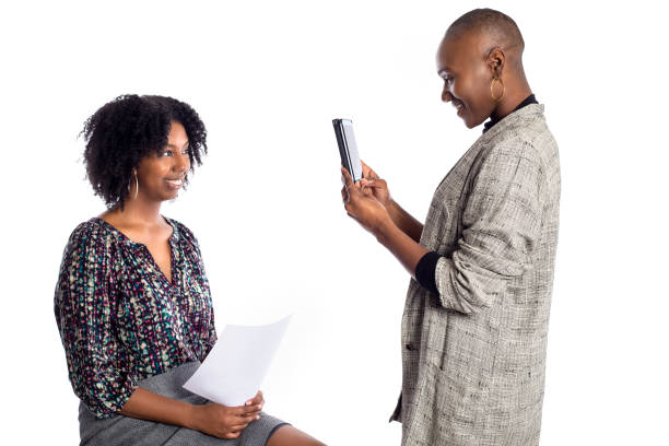 istock Actress Self Tape Audition via Cell Phone 1130018855