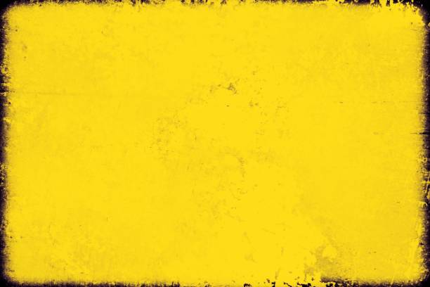 istock Yellow grunge background. Old paint texture 1130027915