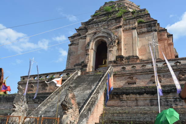 Wat Chedi Luang stock photo