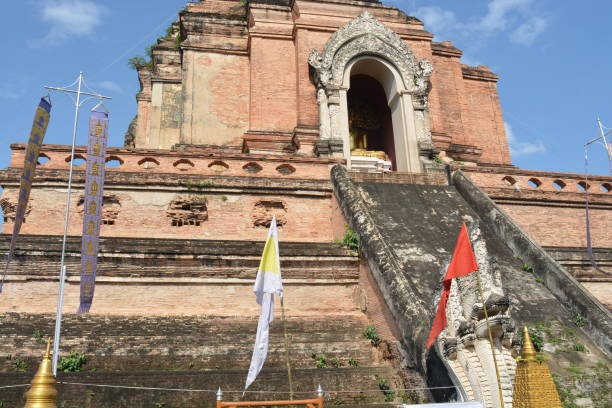 Wat Chedi Luang stock photo