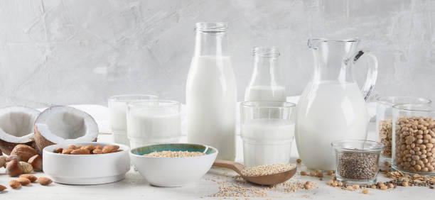 istock Vegan non diary milk. 1130034684