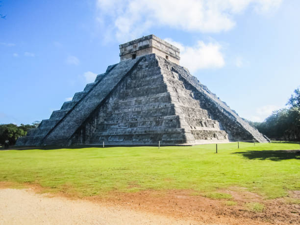 istock Mexican pyramids of Mayan civilization. 1130048362