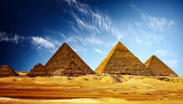 istock Egyptian pyramid in Giza. 1130049309
