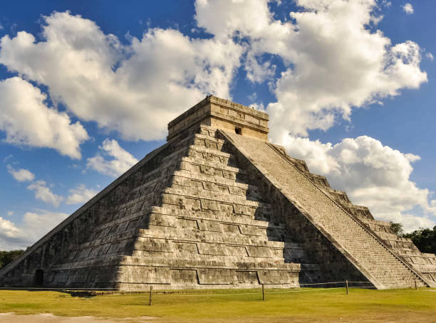 istock Mexican pyramids of Mayan civilization. 1130049317