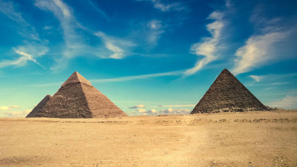istock Egyptian pyramid in Giza. 1130049324