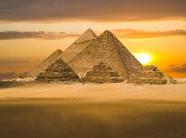 istock Egyptian pyramid in Giza. 1130049339