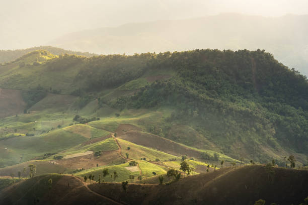 istock sunrise mountain view in the morning 1130052207