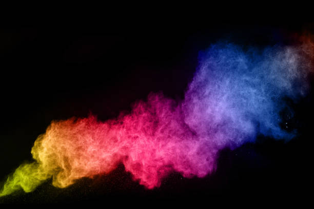 istock abstract colored dust explosion on a black background.abstract powder splatted background,Freeze motion of color powder exploding/throwing color powder, multicolored glitter texture. 1130053430