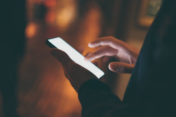 istock Male hands with smartphone 1130061859