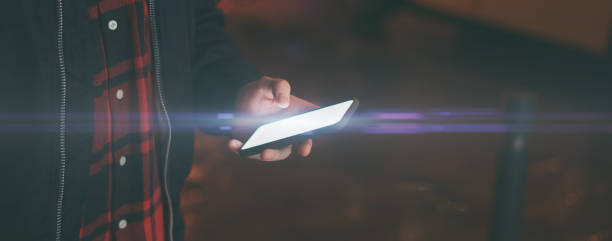 istock Male hands with smartphone 1130061871