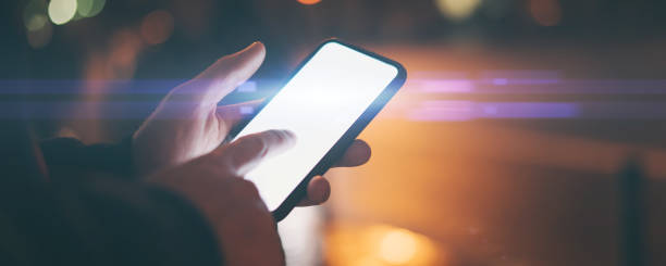 istock Male hands with smartphone 1130061874
