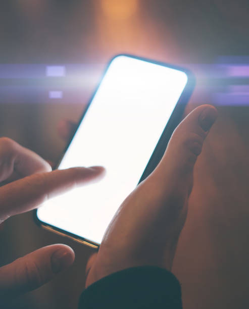 istock Male hands with smartphone 1130061877