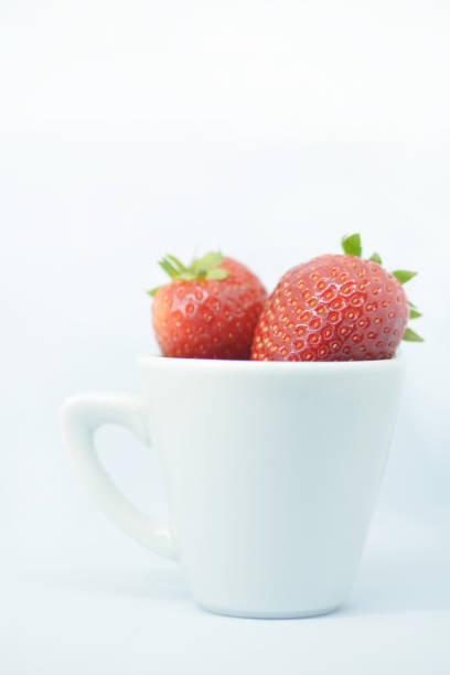 Strawberries stock photo